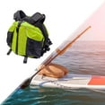 thumbnail image 1 of Colaxi Life Jacket Summer Versatile Adults Life Vest for Kayaking Canoeing Swimming Green, 1 of 8