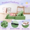 thumbnail image 6 of Tolead Modular Kids Play Couch, Child Sectional Sofa, Imaginative Furniture Play Set, 8 Piece, 6 of 8