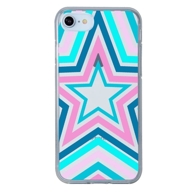 Funda Antigolpes InstaCase para iPhone SE 2022 Uso Rudo Estrellas