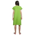 thumbnail image 4 of Moomaya Chemise de Nuit en Popeline de Coton à Manches Courtes pour Femmes, 4 of 5