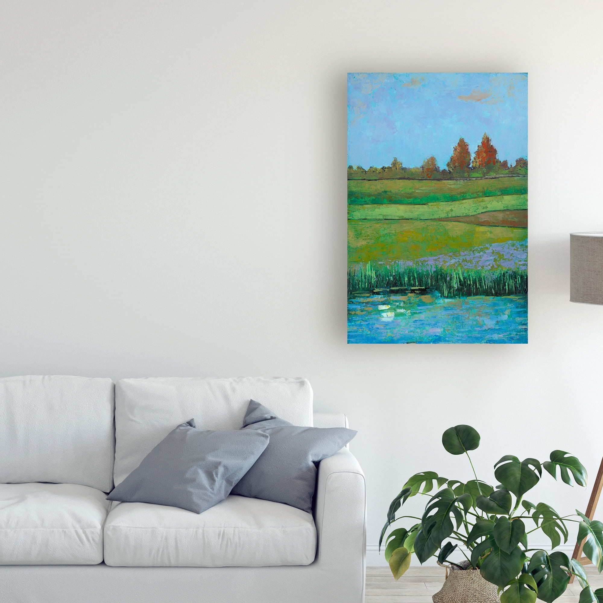 Trademark Fine Art 'Impressionist Meadow II' Canvas Art by Mehmet Altug
