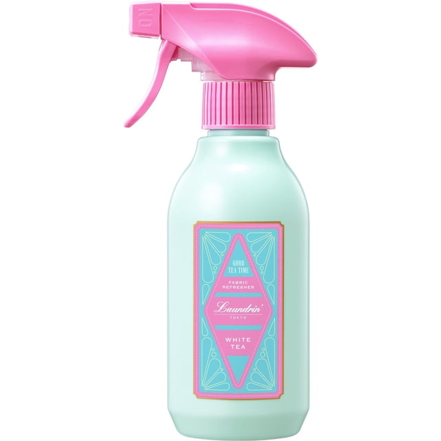 Ambientador para telas Laundrin White Tea 300 ml, elimina olores de mascotas