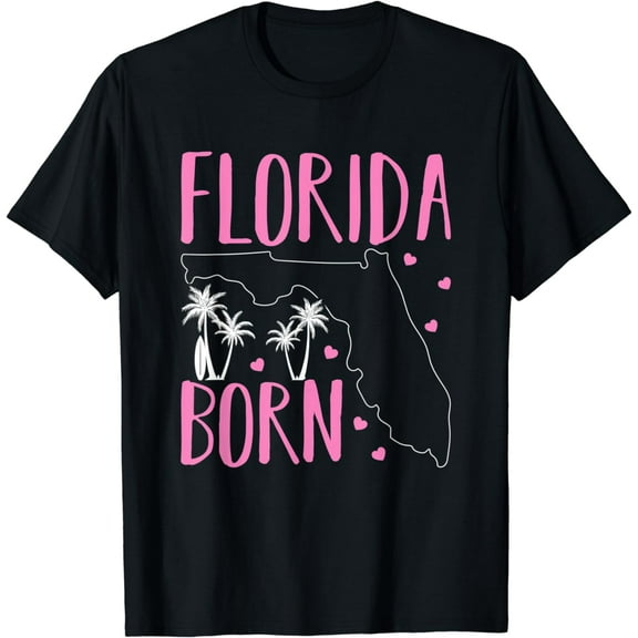 Floridian Produ Home State Florida Born T-Shirt