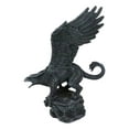 thumbnail image 4 of Winged Gothic Stone Griffon Griffin Eagle Lion Gargoyle Roaring Figurine, 4 of 9