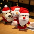thumbnail image 4 of Open Mouth Santa Claus Doll Puppet Plush Toy Parent-Child Doll C, 4 of 5