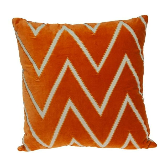 Parkland Collection PILF21027P Housse de Coussin Orange Contemporain avec Insert en Poly