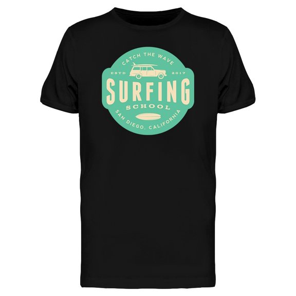 Surfing School Tee Men's -Image by Shutterstock