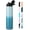 1 Lid - Coastal Fade, variant on Insulated Water Bottle with Handle, 304 Stainless Steel Water Bottles with Wide Mouth, Double Wall Vacuum Sports Water Bottle, BPA Free, Keep Cold and Hot, 24 Ounces, Forest Green
