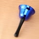 thumbnail image 5 of campana de mano de metal, juguete portátil y duradero, campana de percusión manual, instrumento musical de juguete azul., 5 of 7