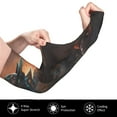 thumbnail image 2 of Fotbe Steampunk Cowboy Cat Mangas para Brazos con Protección Solar UV- Cubrebrazos para Tatuajes – Mangas Deportivas Refrigerantes UPF 50 para Hombre y Mujer, 2 of 7