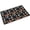 Animal Leaves, variant on Funny Skull Skeleton Door Mat 17 x 30 Inch,Welcome Doormat Decorative Home Floor Mat, Non Slip Rubber Water Absorption for Outdoor Indoor Entrance Decor
