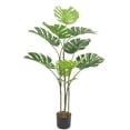 thumbnail image 2 of Garvee Realistic Artificial Monstera Plant in Pot No Maintenance Floor Plant, 2 of 7