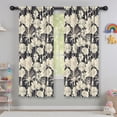 thumbnail image 5 of Blackout Kids Curtains,Pioneer Flower Floral Print Pattern Childrens Insulated Curtains Set Of 2,Bedroom Essentials,Toddler Room Decor 42"x63", 5 of 5
