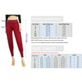 thumbnail image 4 of Pantalones harén de yoga para mujer Cintura elástica ancha modal suave suelta, 4 of 8
