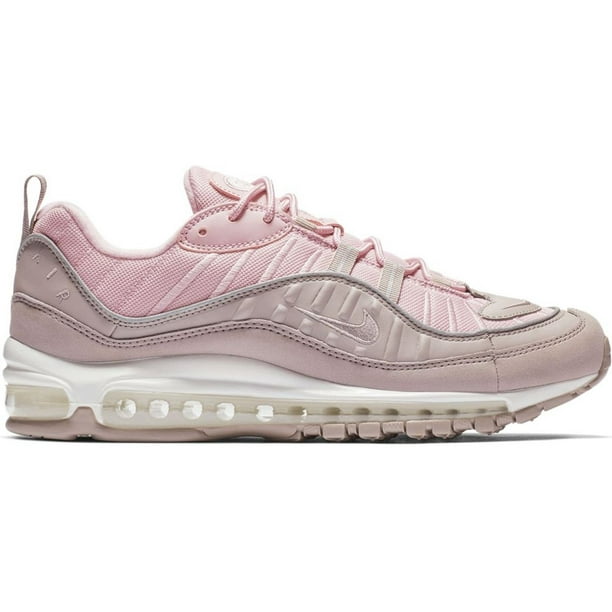 Nike Mens Nike Air Max 98 Pumice Plum Chalk Summit White 0 Walmart Com Walmart Com