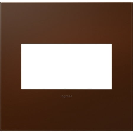 Legrand AWP2S4 Soft Touch Russet Adorne Plastic 2 Gang Wall Plate