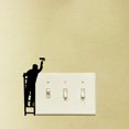 thumbnail image 1 of XYCCY Removable Switch Sticker, Sports Series Silhouette Wall Sticker, Light Switch Decor Decals Label ST-001, 1 of 2