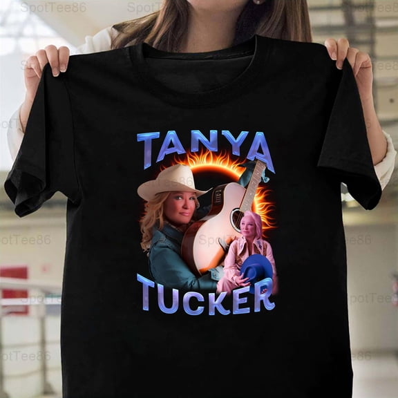 Tanya Tucker Vintage Retro 70s 80s Outlaw Country Unisex T-Shirt Y2897, Up to Size 5XL