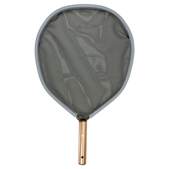 Pool Central Heavy Duty Professional Swimming Pool Leaf Skimmer - Fits Most Poles 22.25" - Black