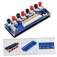 thumbnail image 3 of WHAMVOX Module de Circuit d'Alimentation, Carte d'Alimentation ATX Bleue 1Ensemble Design Standard en Acrylique, 3 of 7