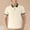 Beige#01, variant on Polo Shirts for Men Business Casual Tops Summer Solid Breathable Tee Lightweight Short Sleeve Button Down Tshirt