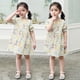 thumbnail image 3 of Vestido de algodón con flores para niñas pequeñas y medianas de primavera y otoño, vestido de línea A para bebés y niños pequeños, 3 of 5
