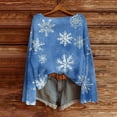thumbnail image 3 of Birdeem Chandail de Noël pour Femmes, Mode Automne 2026 Graphique Crochet Manches Longues Col Rond Décontracté Hauts en Tricot, Pulls pour Femmes, Vêtements d'Automne pour Femmes, 3 of 6