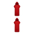 thumbnail image 1 of Toalla de Microfibra Sonducket para Baño Unisex Absorbente Ligera y de Felpa Poncho Rojo 2piezas, 1 of 6