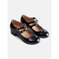 thumbnail image 2 of Wonder Nation Little and Big Girls Pump Dress Shoes, 2 of 5