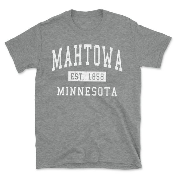 Mahtowa Minnesota Classic Established Men's Cotton T-Shirt