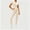Beige women's 2 piece lounge set a1, variant on Usloyux Women's 2 Piece Outfits Casual Lounge Set Short Sleeve Round Neck T-Shirt with Elastic Waist Leggings Matching Two Piece Tracksuit, Black L