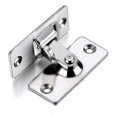thumbnail image 5 of 90 Degree Door Lock Latch, Stainless Steel Safety Angle Lock Latch For Sliding/push Door, Satin Nickel, 5 of 5