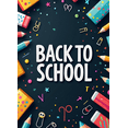 thumbnail image 4 of Back to School Theme Educational Decorations Backdrop Banner Children Classroom Background Decor Playground Supplies Photography Props, 4 of 4