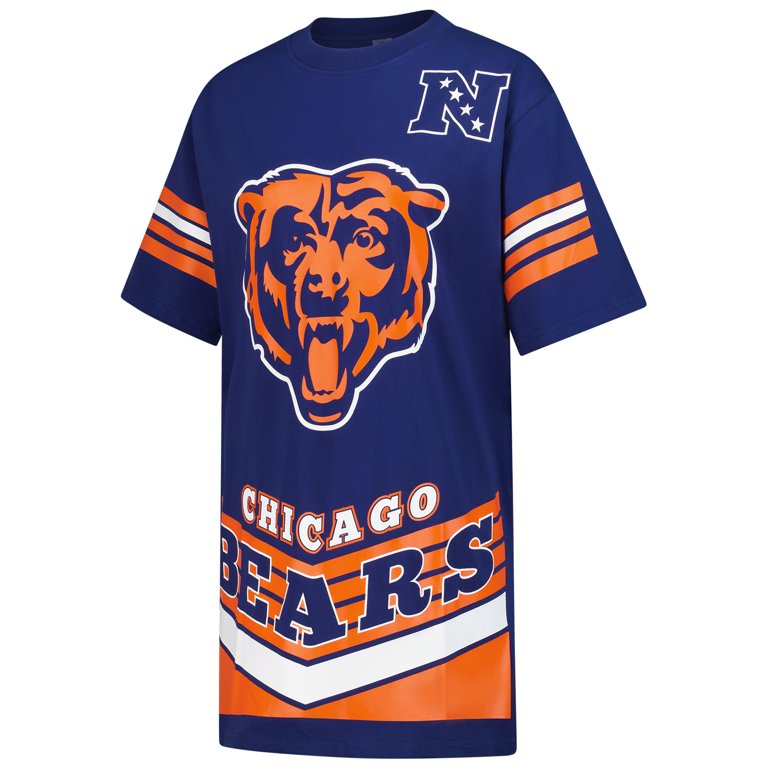 chicago bears dress shirt Chicago Bears Throwback Performance Aloha Shirt