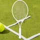 thumbnail image 1 of Raqueta de tenis de 21 pulgadas para niños Mango ergonómico para niños Patio trasero de verano Mango rosa, 1 of 8