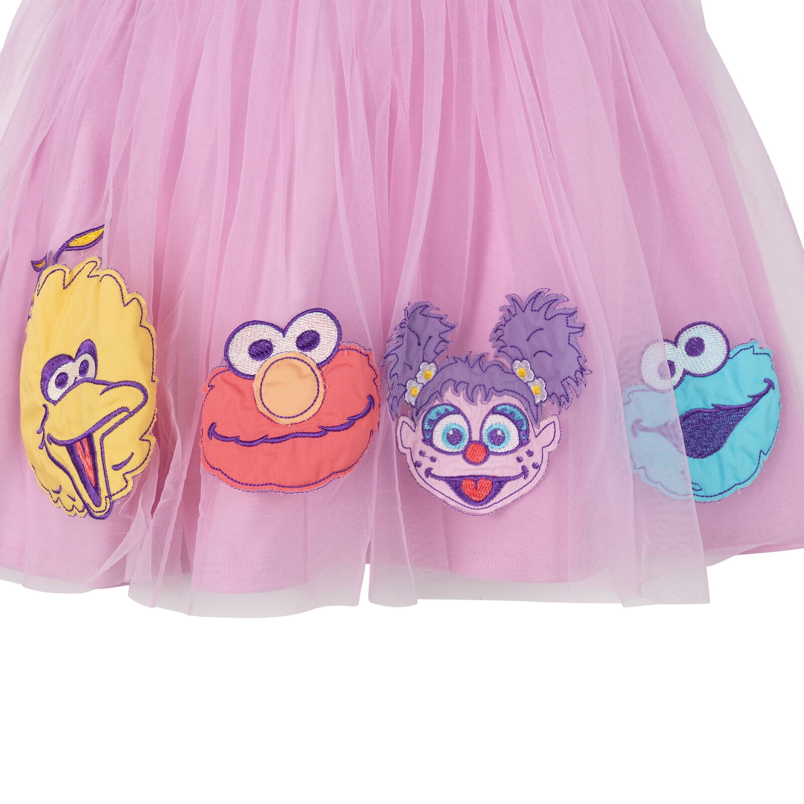 sesame street birthday dress Elmo Tutu 2nd Toddler Girls' Short Sleeve Tulle Tutu Pink Sesame Street SIZE:US 12 Colour:Floral first birthday photoshoot Skyraze Women's Modest Light