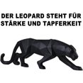 thumbnail image 2 of Décoration de Salon Moderne, Objet de Décoration Moderne, Statue, Statues Décoratives, Sculpture, Décoration de Salon Moderne, Déco, Animaux en Résine, Statue de Décoration de Black Leopard Petite ZHPTO, 2 of 5