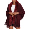 thumbnail image 1 of EGNMCR Cardigan Womens Veste Tricotée à Col Châle Imprimé Léopard avec Manches Amples Cardigan Womens polyester top, 1 of 3