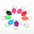 thumbnail image 3 of 365-395nm purple light plastic LED keychain light blue light glasses toy creative gift - Purple, 3 of 6