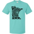 thumbnail image 3 of Inktastic Minnesota Silhouette Mandala T-Shirt, 3 of 5