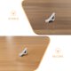 thumbnail image 3 of unbranded 20Ud Soportes Metálicos Para Estantes De Refrigerador Con Superficie Lisa Y Compacto Plata, 3 of 8