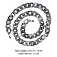 thumbnail image 3 of Shisuyan Eyeglass Leash Rectangular Shape Cool Elegant Style Adults Daily Use 1Pcs 27.6x0.7In, 3 of 8
