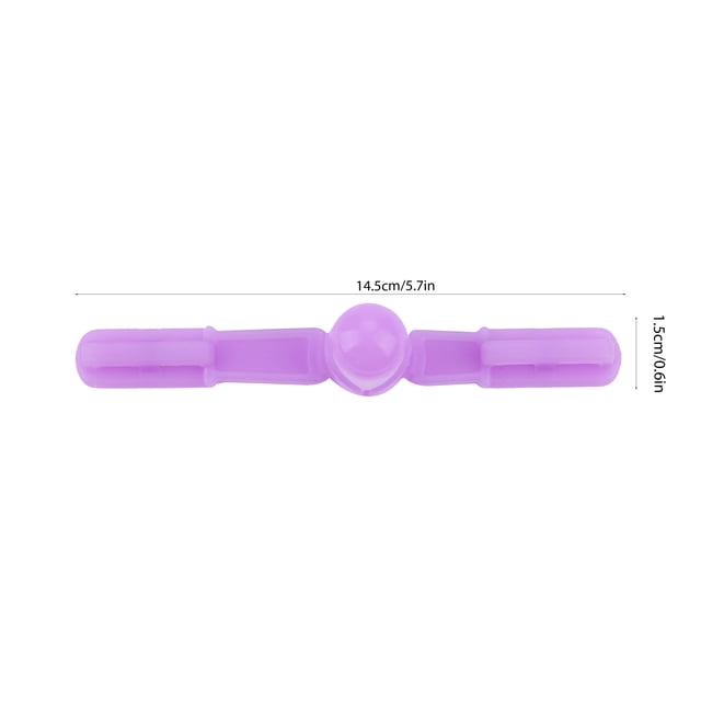 Pulgar El Pulgar para el Pulgar Chupando El Dedo Protector de Silicona Mordido el Teether para Bebés Infantiles Morados