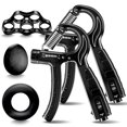 thumbnail image 1 of Juego de refuerzos Hand Gripper, ajustable de 5 a 60 kg con contador, 1 of 9