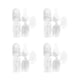thumbnail image 4 of 2x 20x Marcapáginas de Flores Secas Transparentes, Marcador de Página Floral, Pegatinas de Cristalería, Marcapáginas de Flores para Niños 2 piezas, 4 of 8