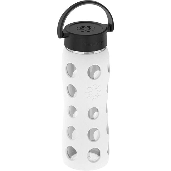Lifefactory Gray Carabiner Loop Cap 12 16 22 oz Compatible Bottle Twist Secure 