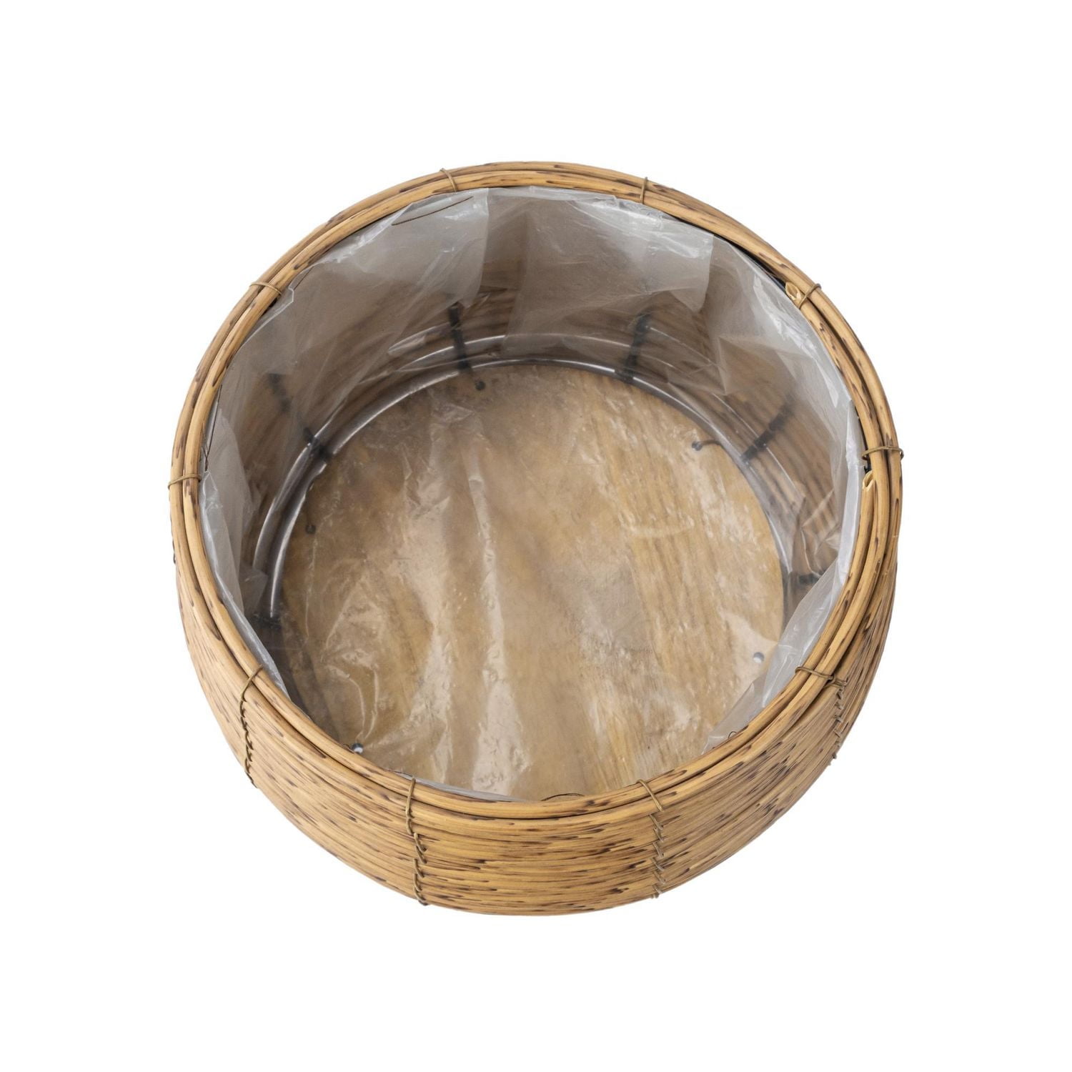 Hometrends 11 INCH WOVEN FOOTED PLANTER