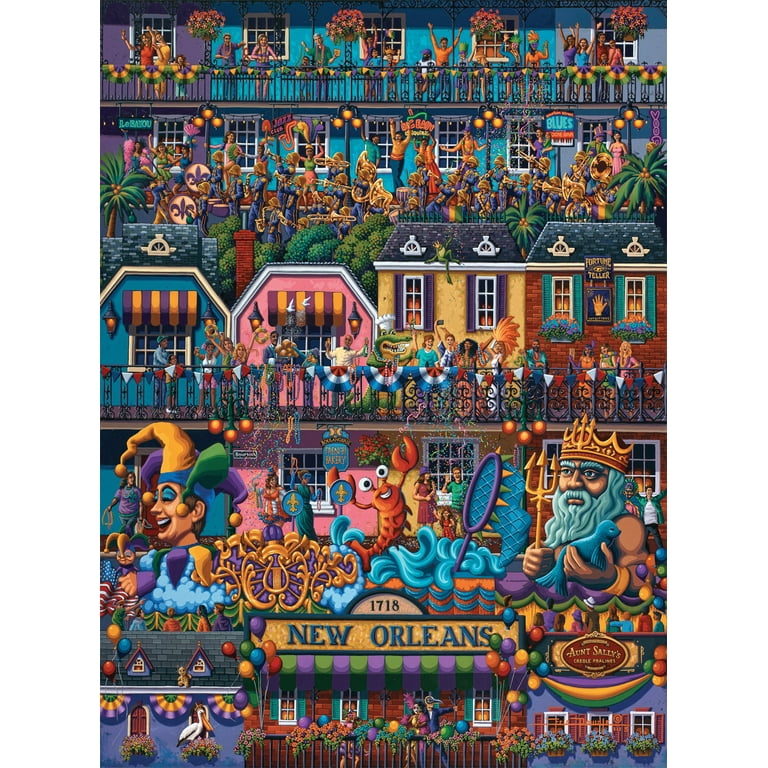 Buffalo Games 1000-Piece Eric Dowdle The Big Easy Adult