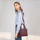 thumbnail image 2 of Bolso CHICAROUSAL Monederos y bolsos de cuero burdeos, 2 of 7