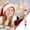 White, variant on HOARBOEG Festive 10-Color Christmas Ballpoint Pen - 6.1in Cute Holiday Writing Tool for Office & Gifts, Non-Refillable Quick-Dry Ink Stationery